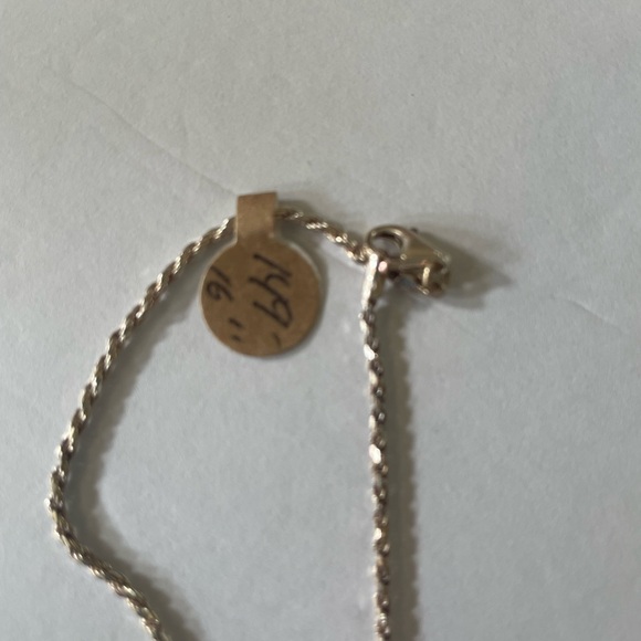 NWT Sterling Silver Sea Turtle Charm And Necklace 16 Inches - Picture 7 of 11